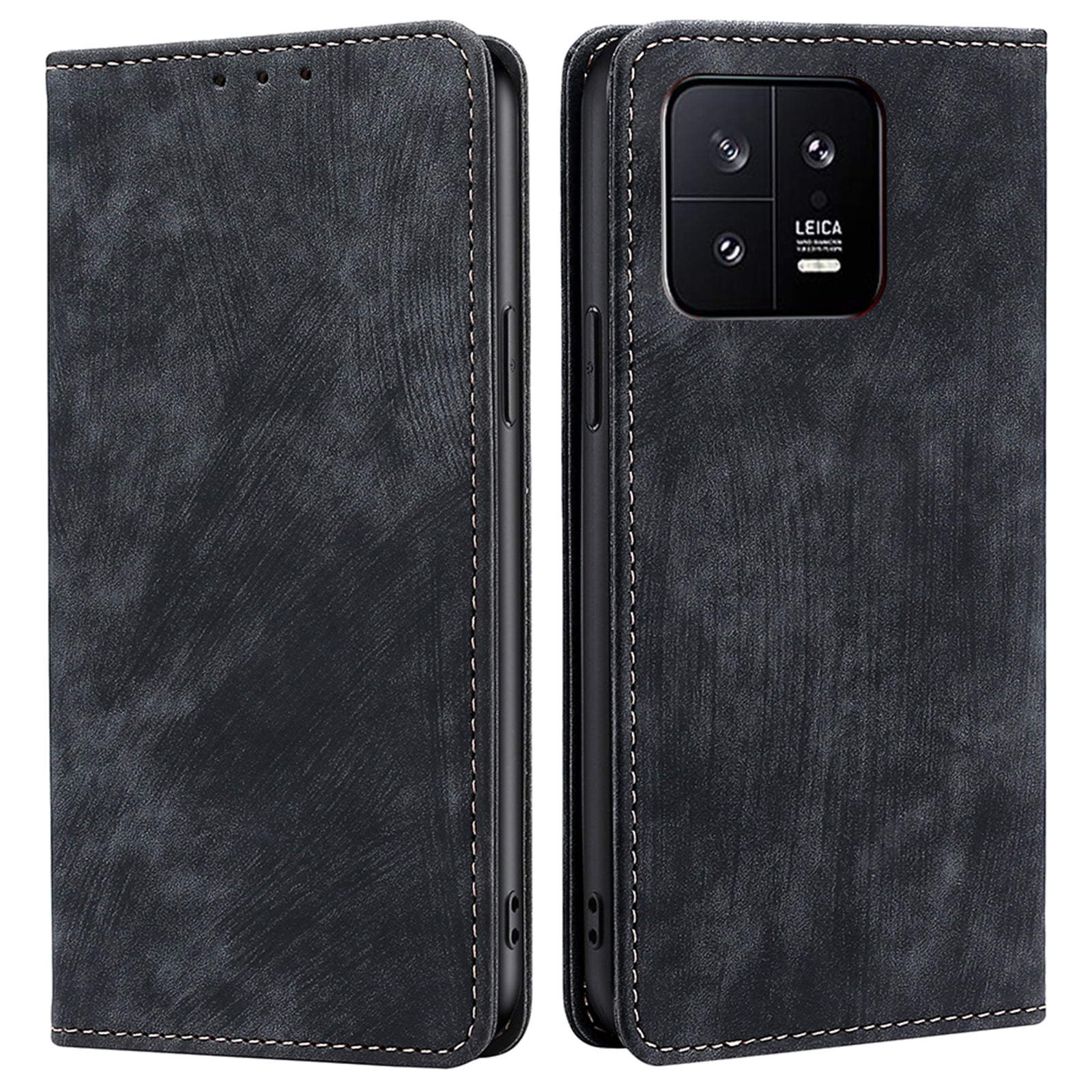 For Xiaomi 13 5G Wallet Design PU Leather Magnetic Phone Mobile Phone Case Stand RFID Blocking Card Slot Phone Cover For Xiaomi 13 5G Wallet Design PU Leather Magnetic Phone Mobile Phone Case Stand RFID Blocking Card Slot Phone Cover